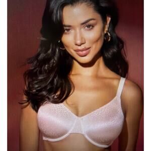 Wacoal women's 38DDD Back Appeal Underwire Bra beige 38F full coverage